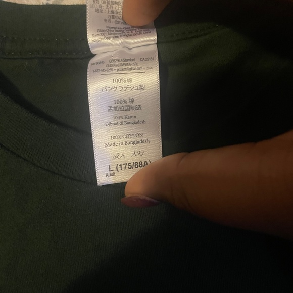 Green Men's Mt. Fuji Hiking Graphic Tee Totemap - Picture 4 of 6